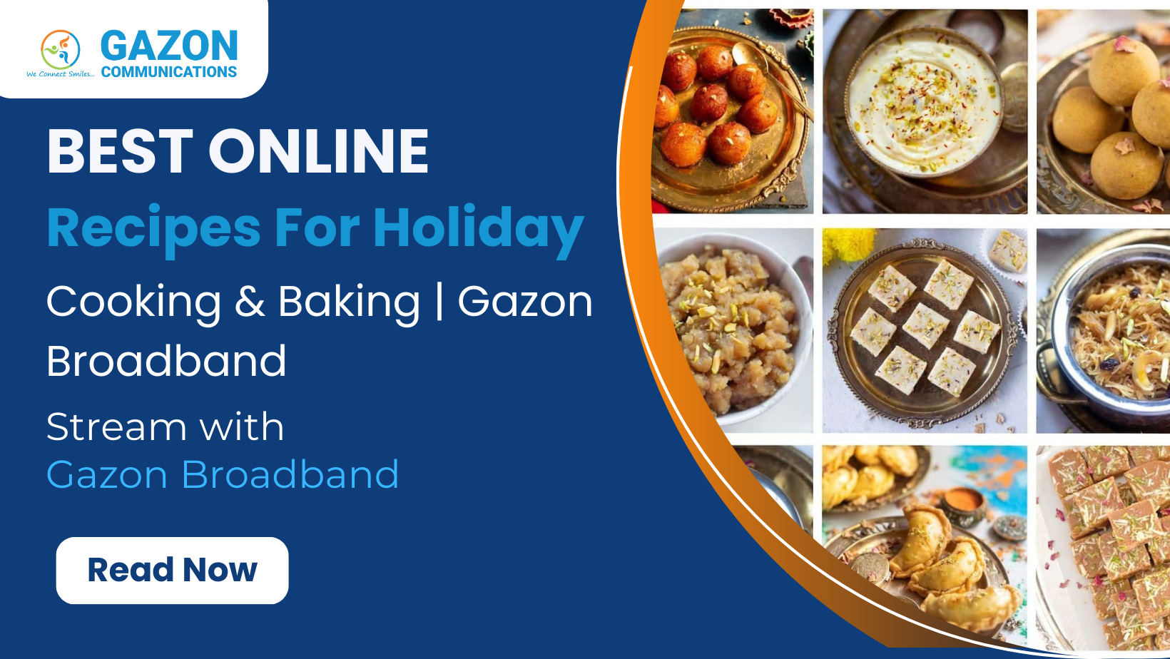 Best Online Recipes For Holiday Cooking & Baking | Gazon Broadband